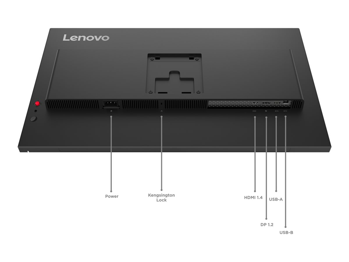 LENOVO ThinkVision T27Q-40 LED monitor 27inch 2560x1440 QHD 120Hz IPS 350cd/m2 1500:1 DisplayHDR 10 4ms HDMI DisplayPort