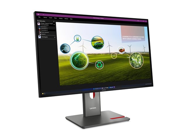 LENOVO ThinkVision P27Q-40 LED monitor 27inch 2560x1440 QHD 120Hz IPS 350cd/m2 1500:1 DisplayHDR 10 4ms HDMI DisplayPort DaisyChain
