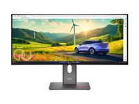 LENOVO ThinkVision P34WD-40 LED monitor curved 34inch 3440x1440 120Hz IPS 350cd/m2 2000:1 HDR10 4ms HDMI DisplayPort USB-C Dock 140W