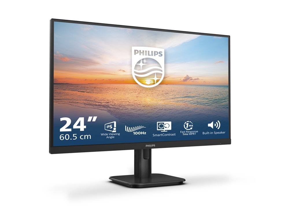 PHILIPS 24E1N1200A/00 24inch 1920x1080 120Hz HDMI DP D-Sub Black