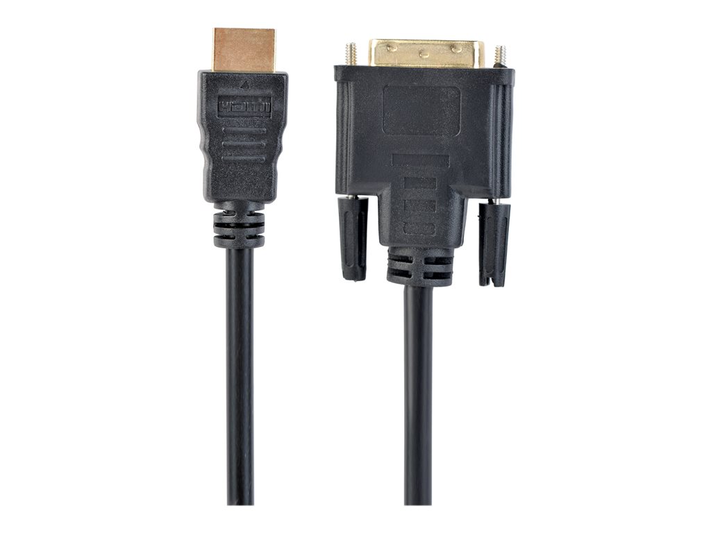 GEMBIRD HDMI to DVI male-male cable with gold-plated connectors 1.8m bulk package