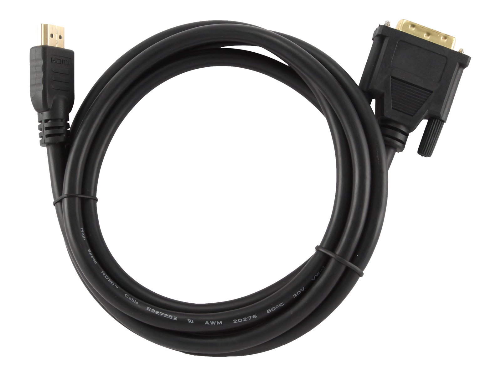 GEMBIRD HDMI to DVI male-male cable with gold-plated connectors 1.8m bulk package
