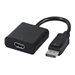 GEMBIRD A-DPM-HDMIF-002 Displayport male to HDMI female adapter 10cm black