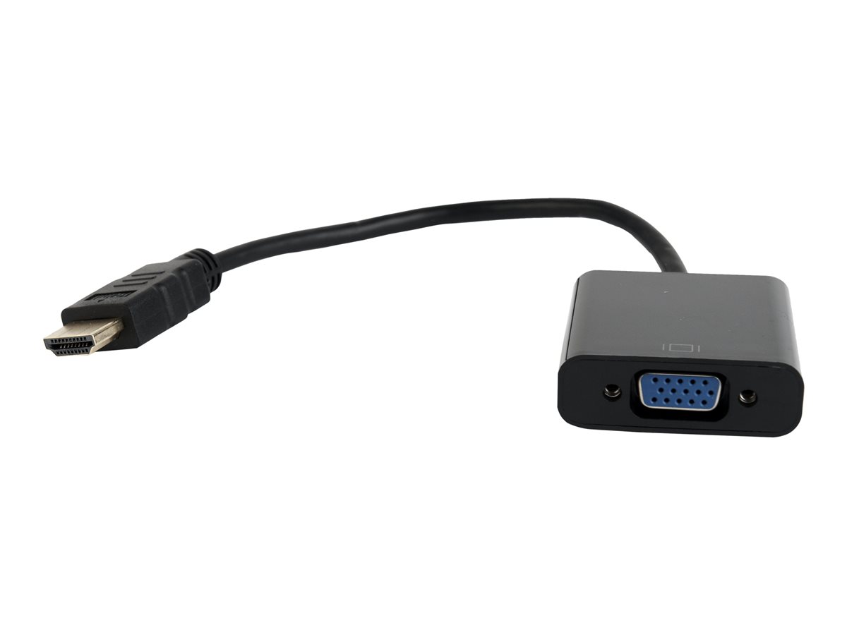 GEMBIRD A-HDMI-VGA-04 adapter HDMI-AM ->VGA F on cable black