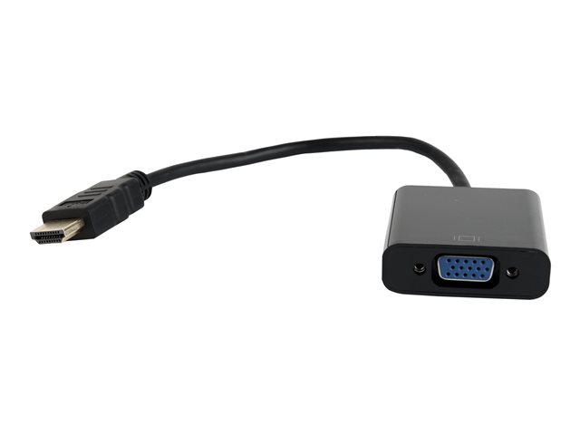 GEMBIRD A-HDMI-VGA-04 adapter HDMI-AM ->VGA F on cable black