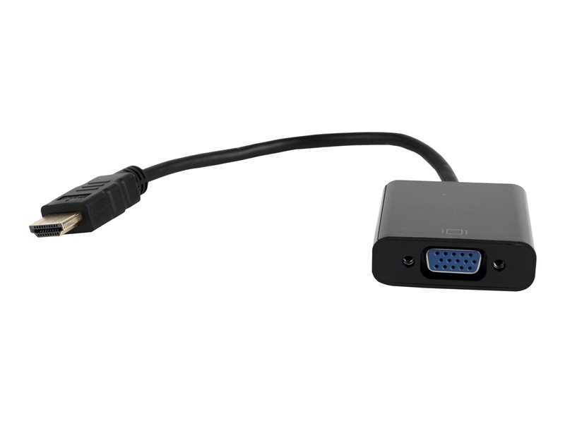 GEMBIRD A-HDMI-VGA-04 adapter HDMI-AM ->VGA F on cable black
