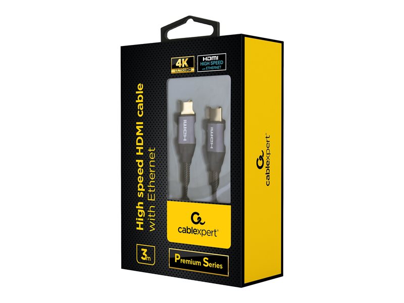 GEMBIRD CCBP-HDMI-3M Gembird High speed HDMI cable with Ethernet Premium series, 3m