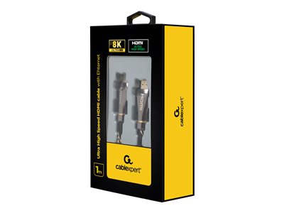 GEMBIRD Ultra High speed HDMI cable with Ethernet 8K premium series 1m