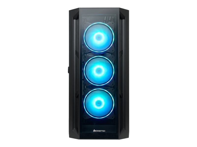 CHIEFTEC APEX A-RGB gaming chassis E-ATX Black