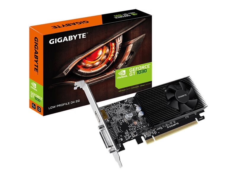 GIG GV-N1030D4-2GL Gigabyte GeForce GT 1030, 2GB, DDR4 64bit