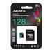 ADATA 128GB Micro SDXC UHS-I U3 V30S A2 + Adapter