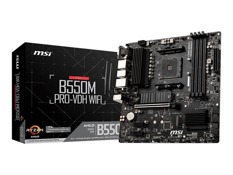 MSI B550M PRO-VDH WIFI ATX MB
