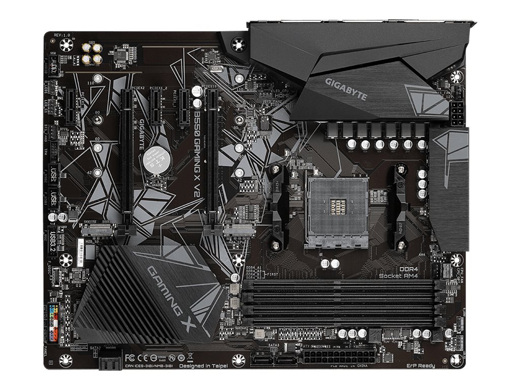 GIGABYTE B550 GAMING X V2 AM4 DDR4 2xM.2 4xSATA HDMI ATX MB