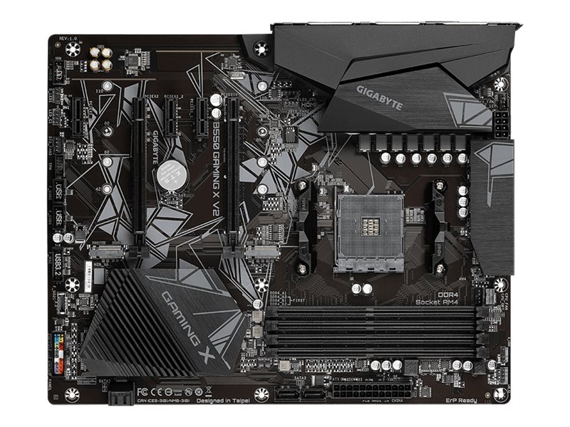 GIGABYTE B550 GAMING X V2 AM4 DDR4 2xM.2 4xSATA HDMI ATX MB