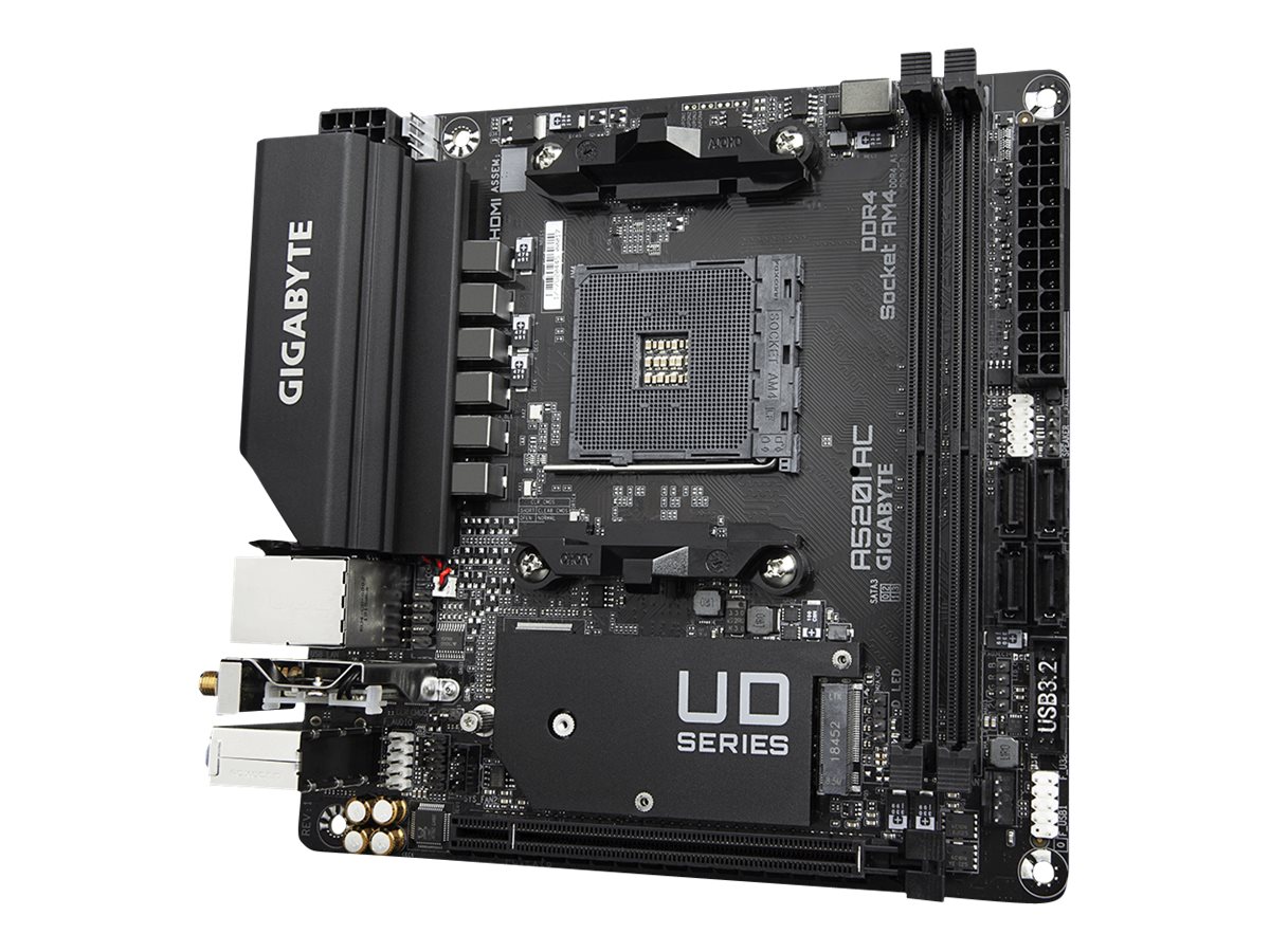GIGABYTE A520I AC Socket AM4 AMD A520 DDR4 Micro ITX