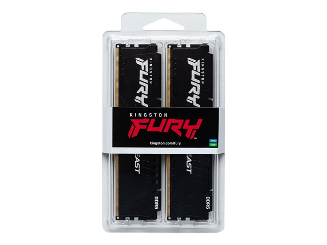 KINGSTON 64GB 6000MT/s DDR5 CL30 DIMM Kit of 2 FURY Beast Black EXPO