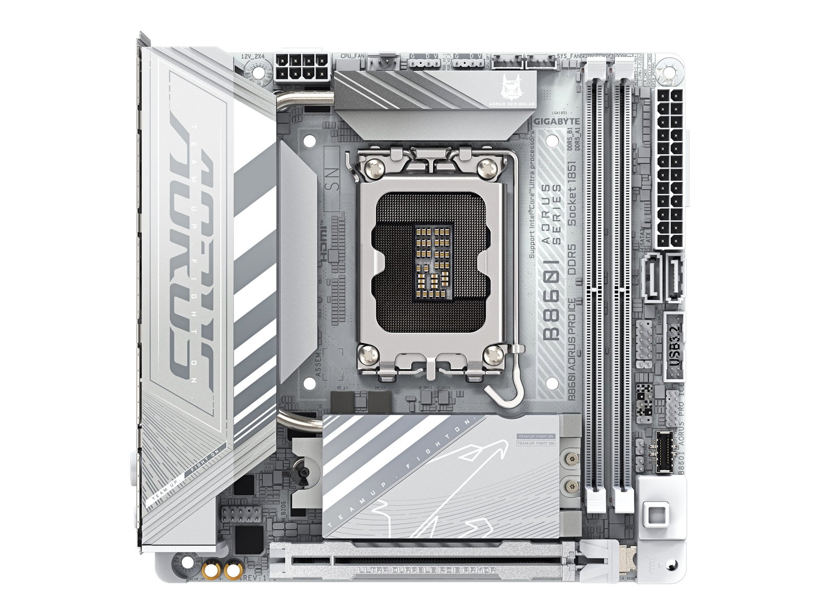GIGABYTE B860I AORUS PRO ICE LGA1851 MB 2xDDR5 2xSATA 2xM.2