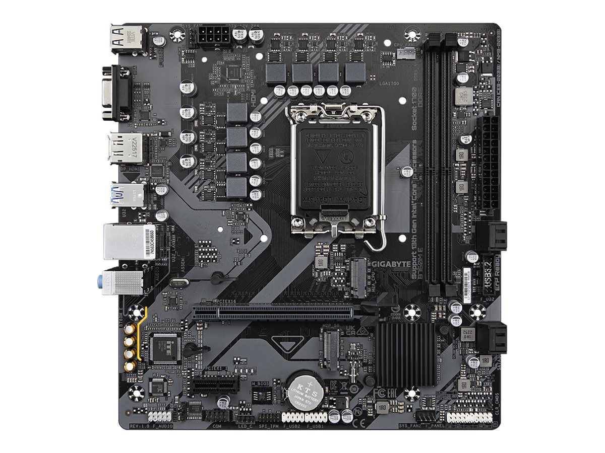 GIGABYTE B760M E LGA1700 2xDDR5 2xM.2 4xSATA