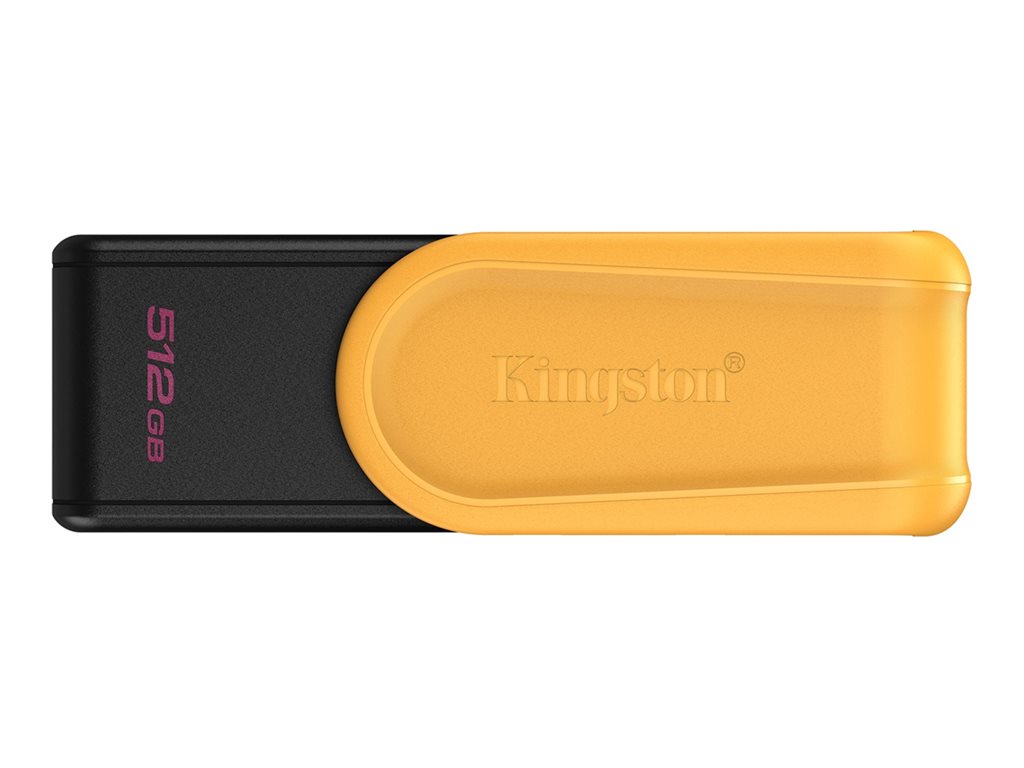 KINGSTON 512GB Portable USB 3.2 Gen 1 DataTraveler Exodia S Black/Yellow