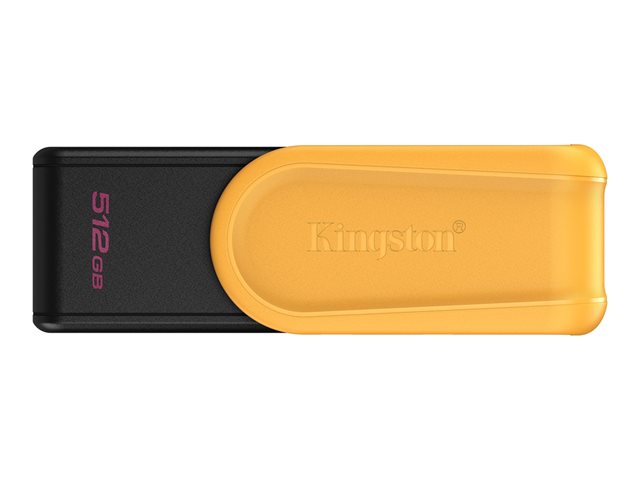 KINGSTON 512GB Portable USB 3.2 Gen 1 DataTraveler Exodia S Black/Yellow