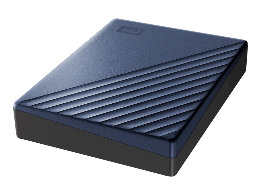 WD My Passport Ultra 4TB Blue USB-C/USB3.0 HDD 2.5inch Metal finish RTL portable extern
