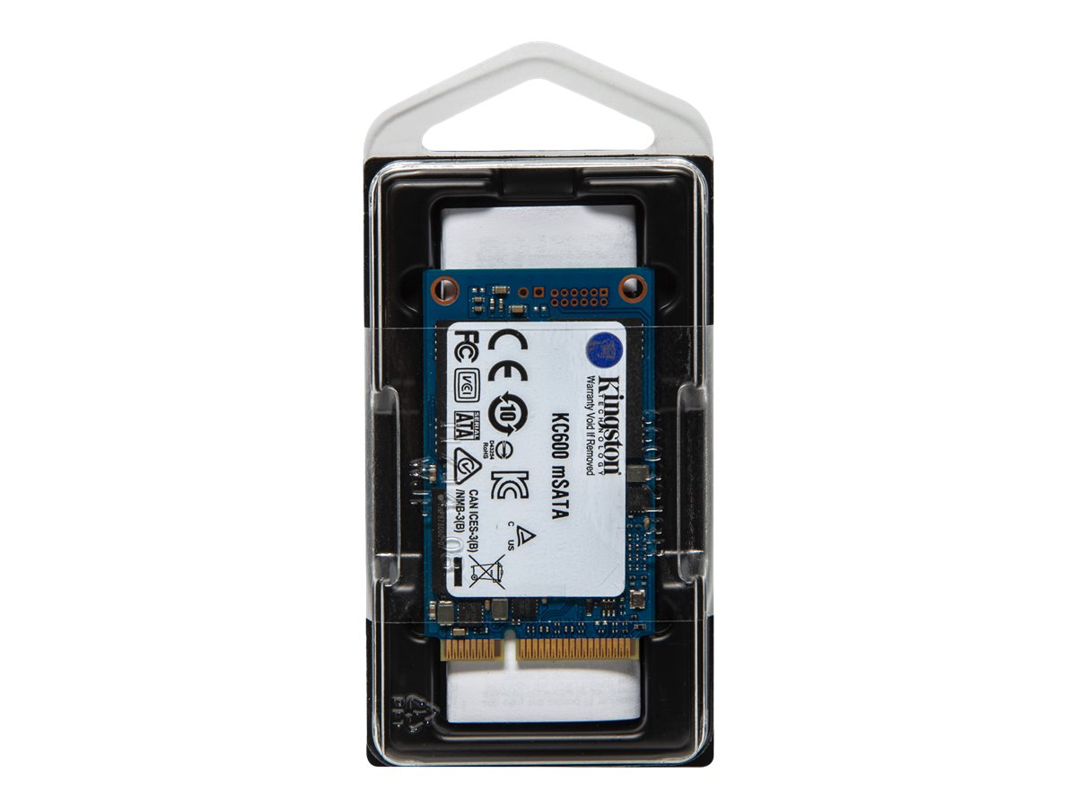 KINGSTON KC600 256GB SATA3 mSATA SSD