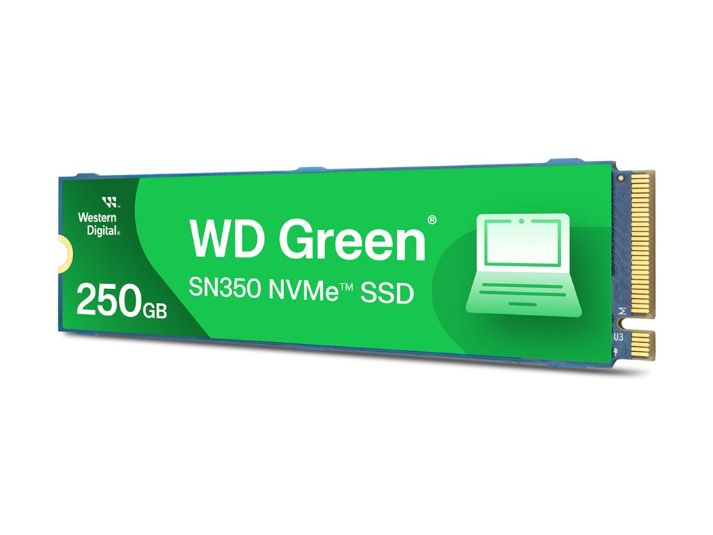 WD Green SN350 NVMe SSD 250GB M.2 2280 PCIe Gen3