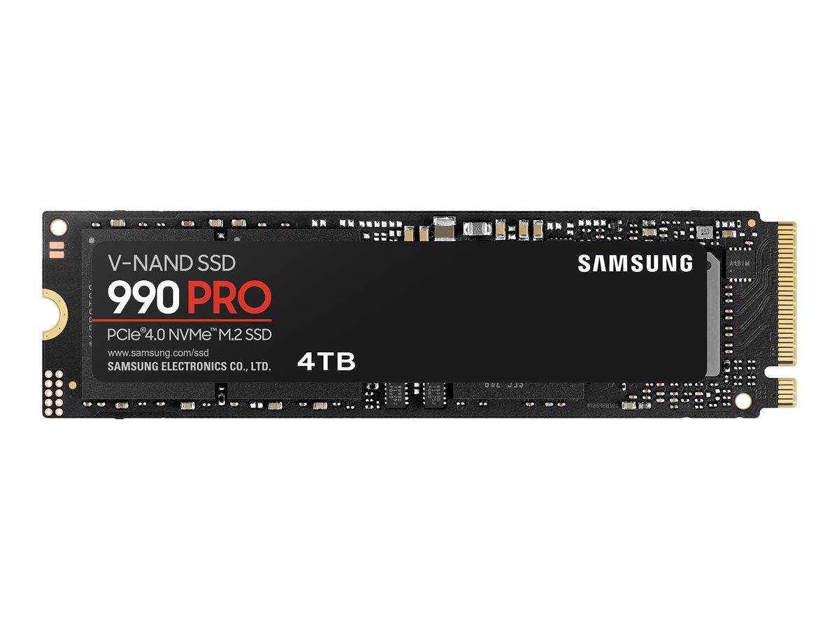 SAMSUNG 990 Pro SSD 4TB M.2 2280 PCIe 4.0 x4 NVMe 2.0