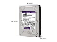 WD Purple Pro 10TB SATA 6Gb/s HDD 3.5inch internal 7200Rpm 256MB Cache 24x7 Bulk