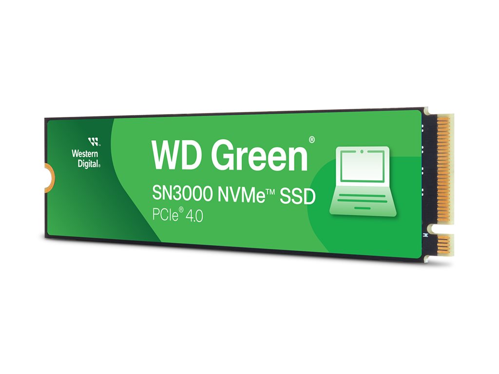 WD Green SN3000 NVMe SSD 500GB M.2 2280 POWERED BY SANDISK
