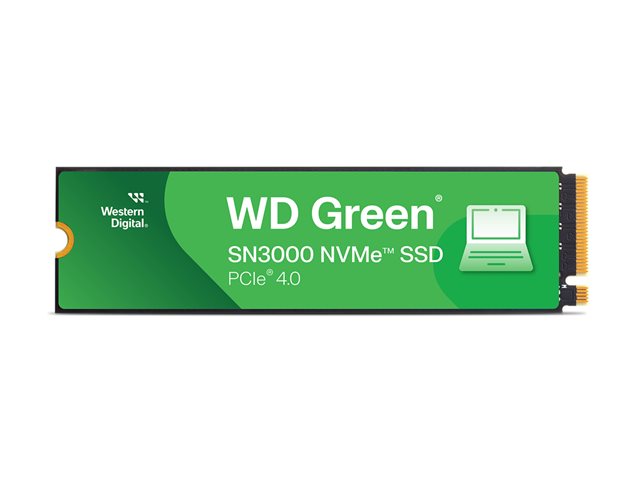 WD Green SN3000 NVMe SSD 500GB M.2 2280 POWERED BY SANDISK