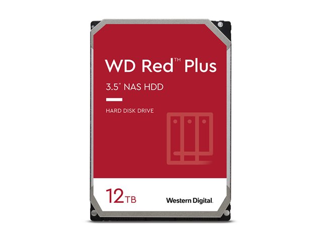 WD Red Plus 12TB SATA 6Gb/s 3.5inch HDD