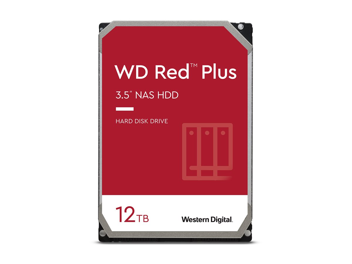 WD Red Plus 12TB SATA 6Gb/s 3.5inch HDD