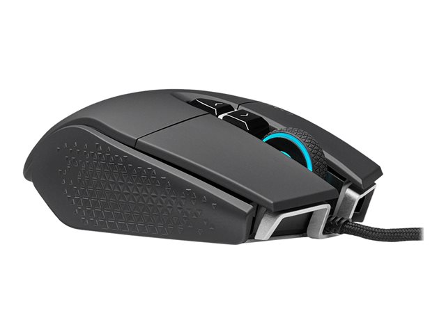 CORSAIR M65 RGB ULTRA Gaming Mouse Backlit RGB LED Optical Silver ALU Black