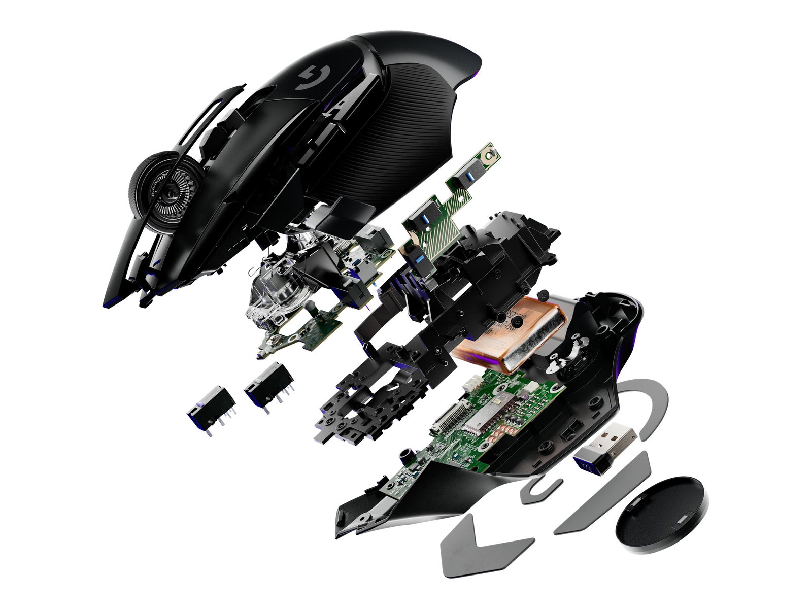 LOGITECH G502 X + G240 Gaming Mouse BLACK USB