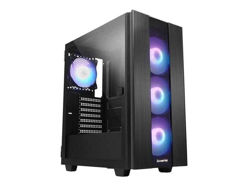 CHIEFTEC Hunter 2 gaming chassis ATX Black