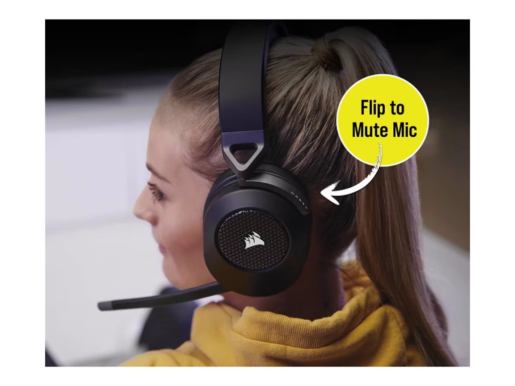 CORSAIR HS65 WIRELESS Gaming Headset Carbon EU