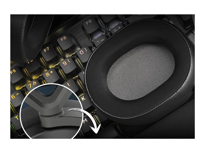 CORSAIR HS65 WIRELESS Gaming Headset Carbon EU