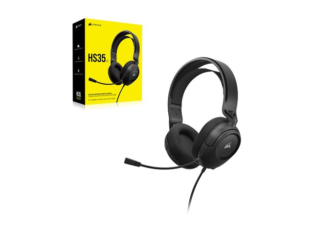 CORSAIR HS35 v2 Multiplatform Gaming Headset Carbon