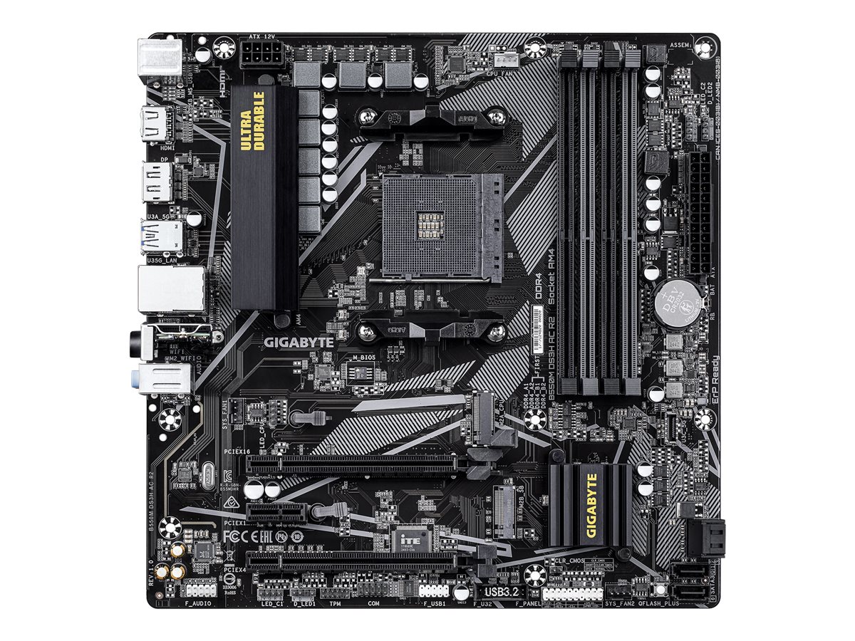 GIGABYTE B550M DS3H AC R2 AM5