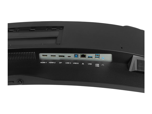IIYAMA GCB4580DQSN-B1 44.5inch ETE VA DQHD Curved 1500R 165Hz 450cd/m2 0.8ms DP 2xHDMI USB-C Dock KVM 3xUSB 3.2 Speakers HDR400 (P)