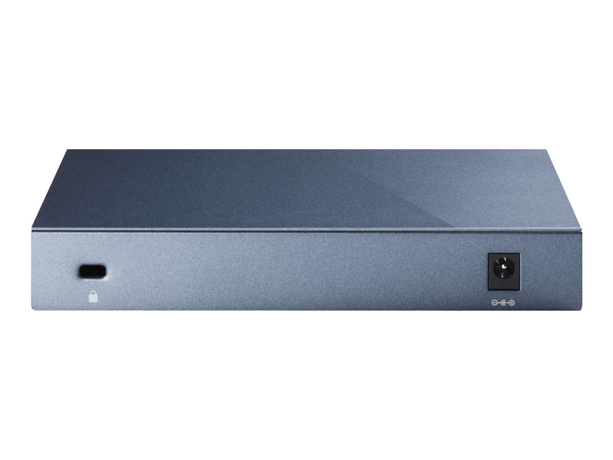 TP-LINK 8-port Metal Gigabit Switch 5 10/100/1000M RJ45 ports supports GMP Snooping IEEE 802.1p QoS Plug and Play metal case