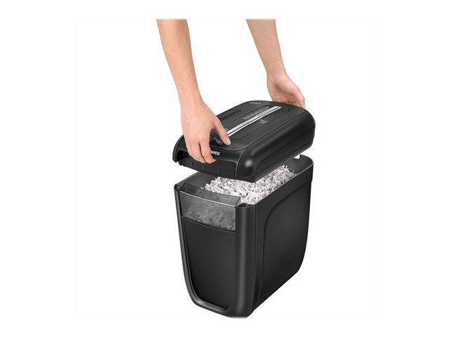 FELLOWES Shredder Powershred 60Cs Cross Cut Black 230V