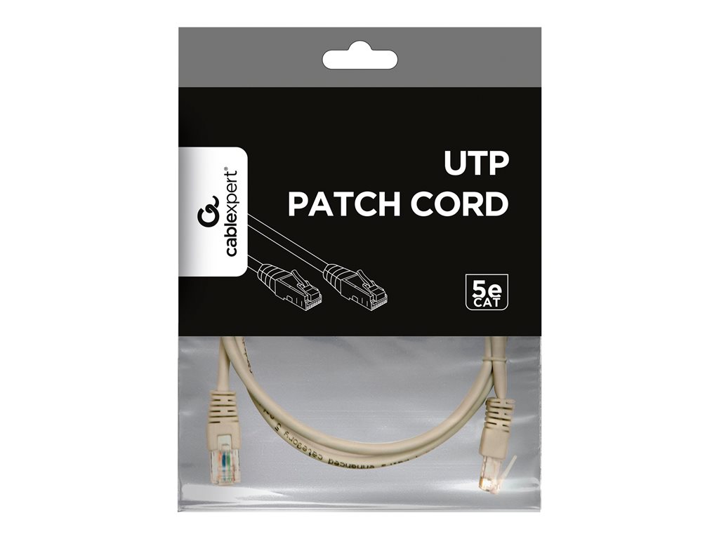 GEMBIRD CAT5e UTP Patch cord grey 1m