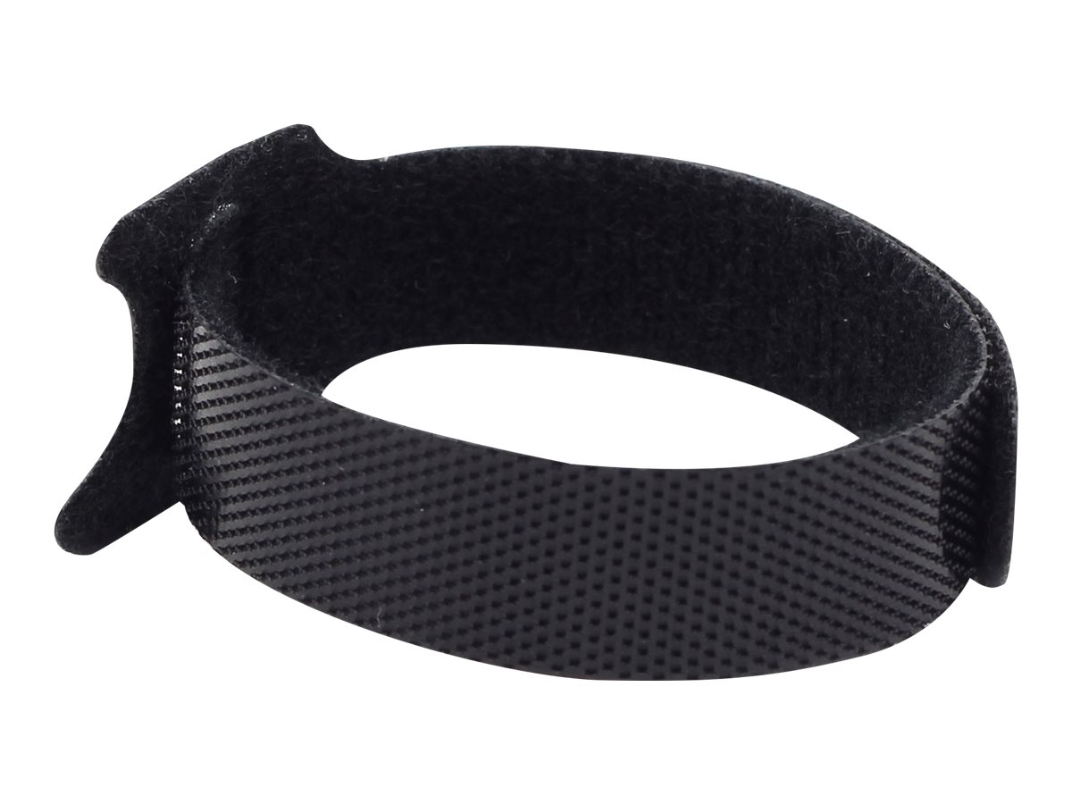 GEMBIRD VT-210X12 velcro cable ties 210mm bag of 100 pcs black