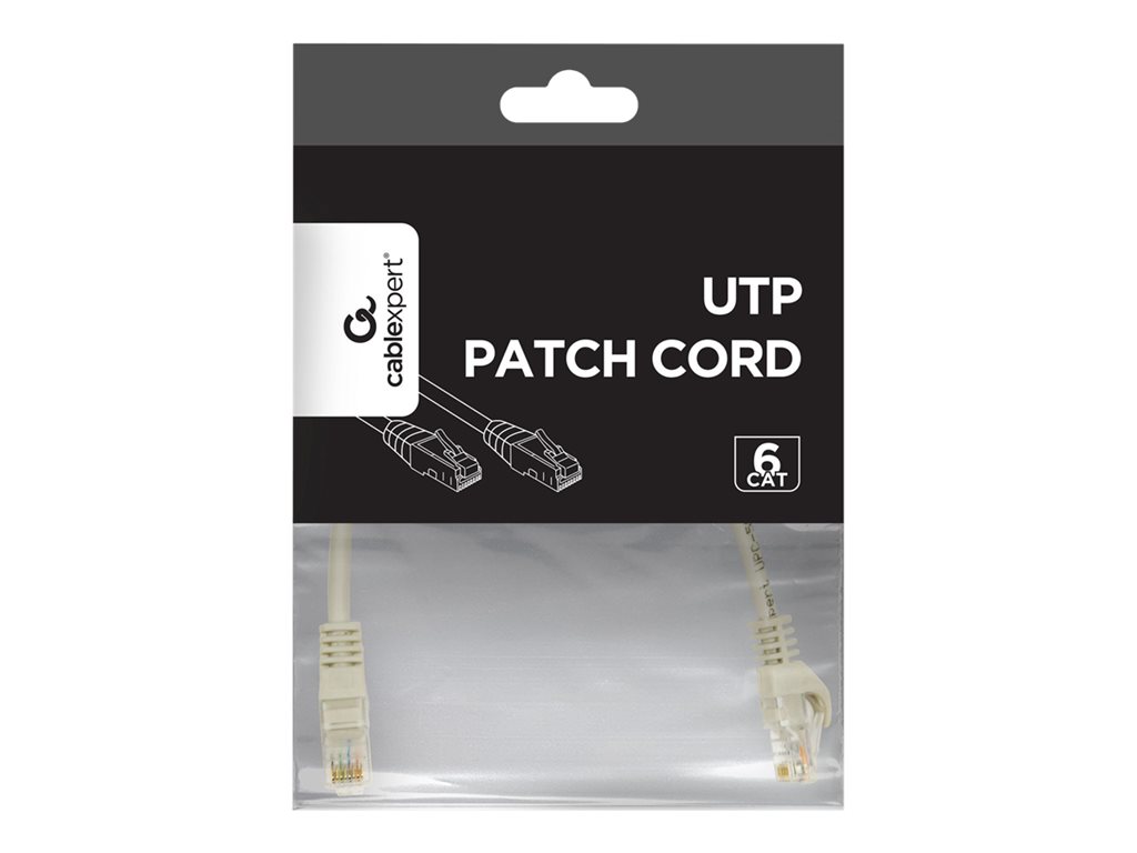 GEMBIRD PP6U-0.25M Patch cord UTP Cat6 0.25m gray