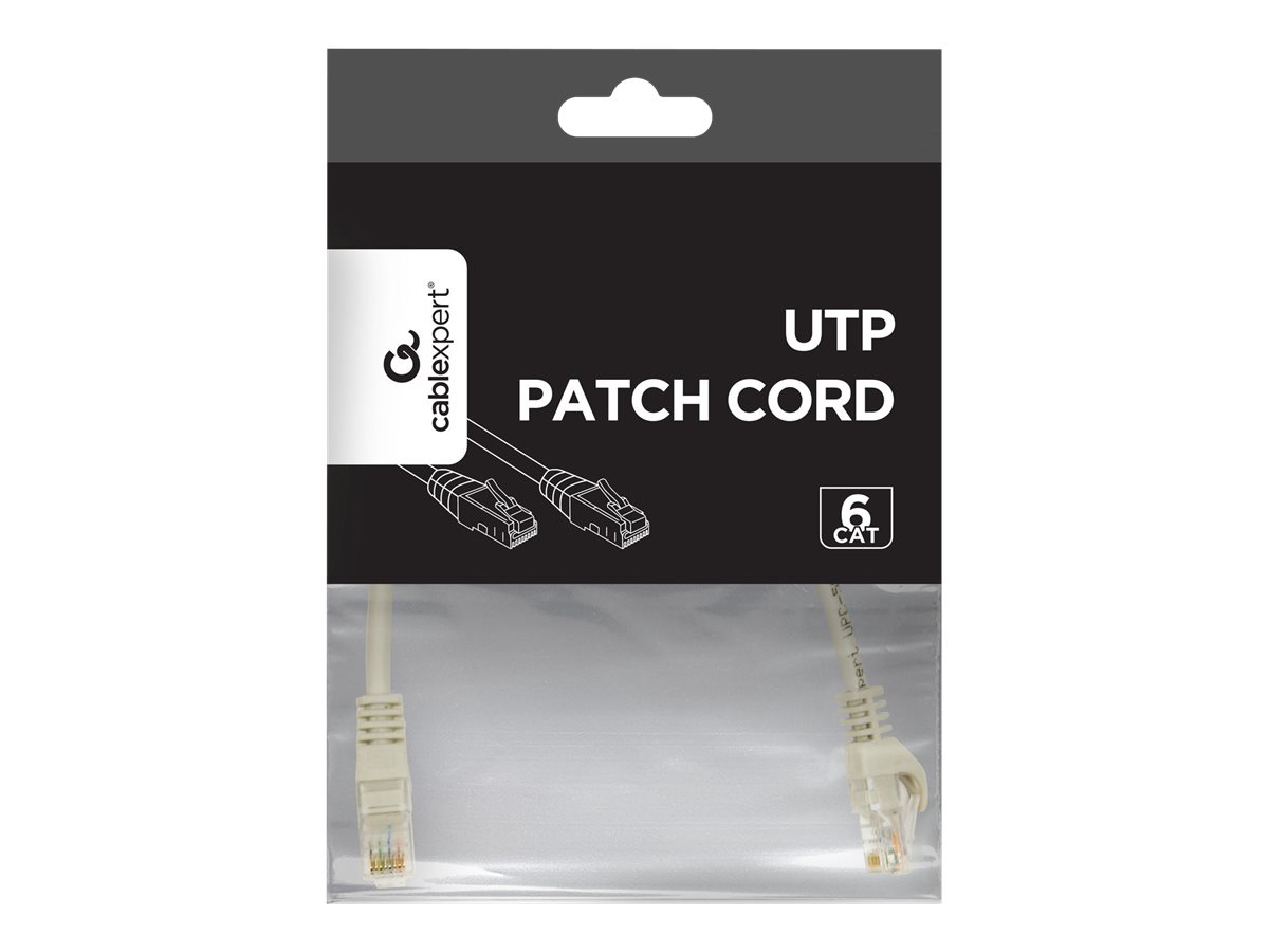 GEMBIRD PP6U-0.25M Patch cord UTP Cat6 0.25m gray