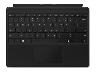 MICROSOFT Surface Pro9/10 Typecover without Slim Pen Storage COMM black Eng Int CEE