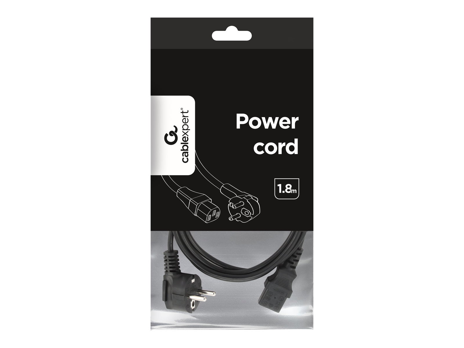 GEMBIRD PC-186 power cord 6ft