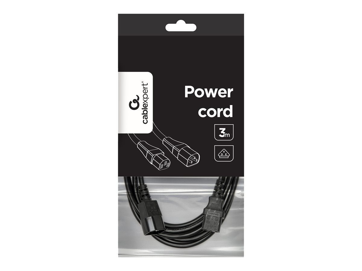 GEMBIRD PC-189-VDE-3M power extension cable VDE 10ft